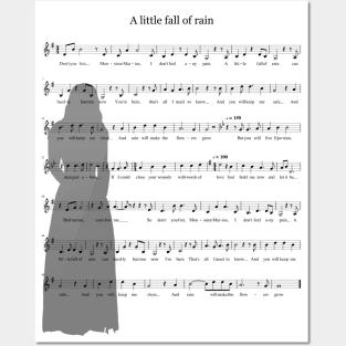 A little fall of rain Posters and Art